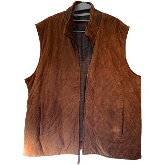 GOLDEN Bear Silverado Quilted Brown Vest